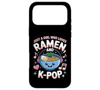 Custodia per iPhone 17 Pro Max Ramen KPop Solo una ragazza che ama il ramen e K-Pop K Pop Girl