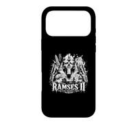 Custodia per iPhone 17 Pro Max Ramses II Il re diventa pietra Egitto faraone