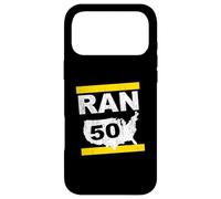 Custodia per iPhone 17 Pro Max RAN 50 States Twenty 6 punto 2 Marathon Runner Ispirato