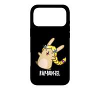 Custodia per iPhone 17 Pro Max Rap-bun-zel divertente coniglio gioco di parole