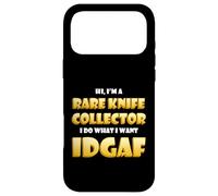 Custodia per iPhone 17 Pro Max Rare Knife Collector Vintage Prop Movie World War Knives