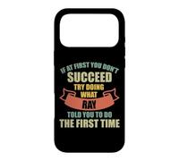 Custodia per iPhone 17 Pro Max RAY Personalized Name Shirt RAY First Name