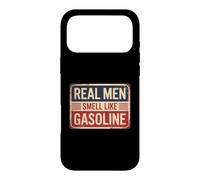 Custodia per iPhone 17 Pro Max Real Men Smell Like Gasoline