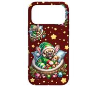 Custodia per iPhone 17 Pro Max Red Frenchie Accessories For Women Men Who Love Christmas