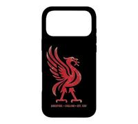 Custodia per iPhone 17 Pro Max Red Liverpool Inghilterra Est. 1207 Liverbird colossale invecchiato