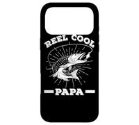Custodia per iPhone 17 Pro Max Reel Cool Papa Father's Day Fishing Design for Dad