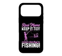 Custodia per iPhone 17 Pro Max Reel Moms Keep It Tidy Fishing Mom