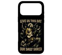Custodia per iPhone 17 Pro Max Regalaci oggi la nostra chitarra Daily Shred Funny Jesus
