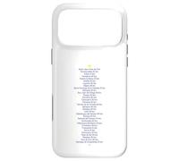 Custodia per iPhone 17 Pro Max Regalo di tappe del Cammino di Santiago del Cammino di