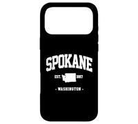 Custodia per iPhone 17 Pro Max Regalo statale vintage di Spokane Washington Spokane Washington