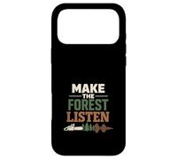 Custodia per iPhone 17 Pro Max Registrazione Terapia Logger Terapia Umorismo Motosega Life Forest
