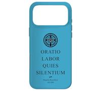 Custodia per iPhone 17 Pro Max Regola benedettina per la preghiera e la vita lavorativa