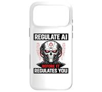 Custodia per iPhone 17 Pro Max Regola l'IA prima che regoli il tuo teschio robot