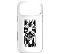 Custodia per iPhone 17 Pro Max Relax The DJ Is Here LP Gothic Skull per amanti del disco in vinile