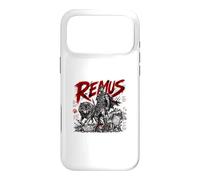 Custodia per iPhone 17 Pro Max Remus Guerriero Con Lupo Duo Fratres Una Urbs