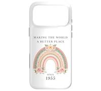 Custodia per iPhone 17 Pro Max Rendere il mondo un posto migliore dal 1955 Compleanno delle donne