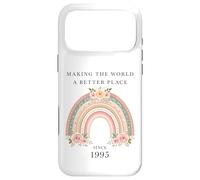 Custodia per iPhone 17 Pro Max Rendere il mondo un posto migliore dal 1995 Compleanno delle donne