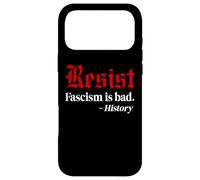 Custodia per iPhone 17 Pro Max Resist Fascism is Bad No Kings America Protest Anti Fascism