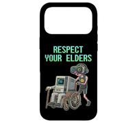 Custodia per iPhone 17 Pro Max Respect Your Elders Retro Computer Gamer Boy Funny VR Gaming