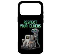 Custodia per iPhone 17 Pro Max Respect Your Elders Retro Computer Gamer Girl Fun VR Gaming