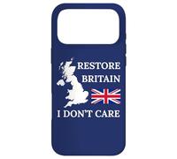 Custodia per iPhone 17 Pro Max RESTORE BRITAIN NON MI CAUSA ORGOGLIO BRITANNICO REGNO UNITO