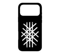 Custodia per iPhone 17 Pro Max Rete di Wyrd Matrix of Faith ~ Runa bianca vichinga