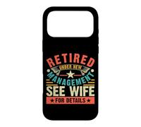 Custodia per iPhone 17 Pro Max Retired Under New Management See Wife For Details