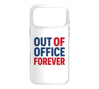 Custodia per iPhone 17 Pro Max Retirement Funny Party Quote Out Of Office Forever