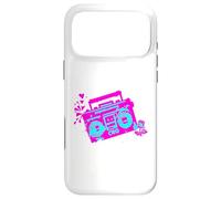 Custodia per iPhone 17 Pro Max Retro 80s 90s Boom-box Vintage Cassette Player Graphic Tee
