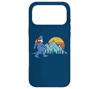 Custodia per iPhone 17 Pro Max Retro Bigfoot Sun & Mountain State Flag of Colorado Graphic