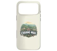 Custodia per iPhone 17 Pro Max Retro Chiang Mai Paesaggio Vintage Souvenir