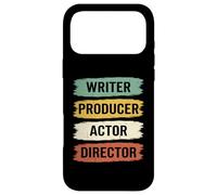 Custodia per iPhone 17 Pro Max Retro Filmmaker Producer Writer Actor and Movie Director