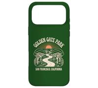 Custodia per iPhone 17 Pro Max Retro Golden Gate Park San Francisco Haight Street Tramonto