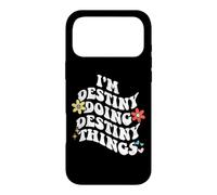 Custodia per iPhone 17 Pro Max Retro Groovy Im DESTINY Doing DESTINY Things Divertente Madre