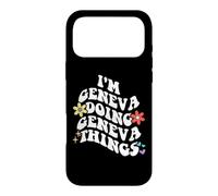 Custodia per iPhone 17 Pro Max Retro Groovy Im GINEVRA Fare GINEVRA Cose Divertente Madre