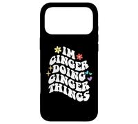 Custodia per iPhone 17 Pro Max Retro Groovy Im Ginger Fare Ginger Cose Divertente Madre