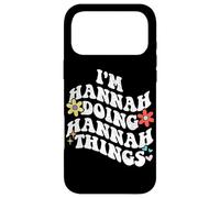 Custodia per iPhone 17 Pro Max Retro Groovy Im HANNAH Doing HANNAH Things Funny Mother