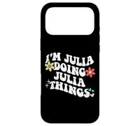 Custodia per iPhone 17 Pro Max Retro Groovy Im JULIA Facendo JULIA Things Funny Festa della mamma