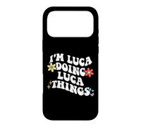 Custodia per iPhone 17 Pro Max Retro Groovy Im LUCA Doing LUCA Things Funny Festa della mamma