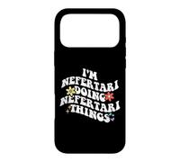 Custodia per iPhone 17 Pro Max Retro Groovy Im NEFERTARI Fare NEFERTARI Cose Divertente