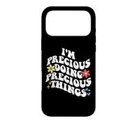 Custodia per iPhone 17 Pro Max Retro Groovy Im PRECIOUS Facendo cose PREZIOSE Divertente