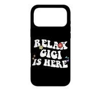 Custodia per iPhone 17 Pro Max Retro Groovy Relax GIGI Is Here Funny Mother's Day Nome