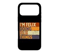 Custodia per iPhone 17 Pro Max Retro I'm FELIX Doing FELIX Things divertente scherzo di compleanno
