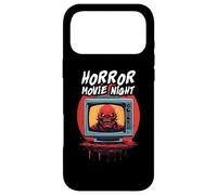 Custodia per iPhone 17 Pro Max Retrò Mostro Vintage Halloween 80s Horror Film Notte