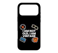 Custodia per iPhone 17 Pro Max Retro Nostalgia I Am Not Old I Am Vintage