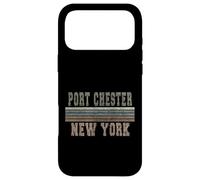 Custodia per iPhone 17 Pro Max Retro Port Chester New York
