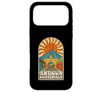 Custodia per iPhone 17 Pro Max Retro Psychedelic Antigua Guatemala Travel Poster