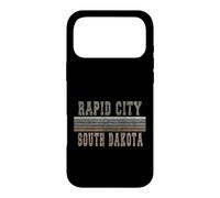 Custodia per iPhone 17 Pro Max Retro Rapid City Dakota del Sud