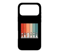 Custodia per iPhone 17 Pro Max Retro Regalo abbinato per giocatore di scacchi, Scacco matto