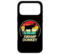 Custodia per iPhone 17 Pro Max Retro Vintage Funny Swamp Donkey Moose